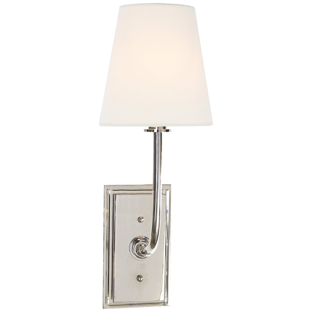 Visual Comfort Signature Canada - TOB 2190PN-L - One Light Wall Sconce - Hulton - Polished Nickel