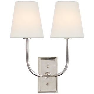 Visual Comfort Signature Canada - TOB 2191PN-L - Two Light Wall Sconce - Hulton - Polished Nickel