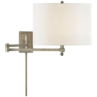 Visual Comfort Signature Canada - TOB 2204AN-L - One Light Wall Sconce - Hudson - Antique Nickel