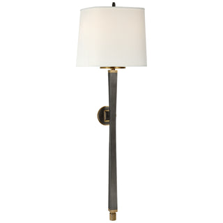 Visual Comfort Signature Canada - TOB 2741BZ/HAB-L - Two Light Wall Sconce - Edie - Bronze with Antique Brass