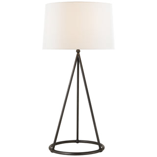 Visual Comfort Signature Canada - TOB 3026AI-L - One Light Table Lamp - Nina - Aged Iron