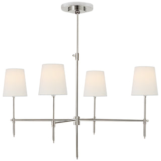 Visual Comfort Signature Canada - TOB 5003PN-L - Four Light Chandelier - Bryant - Polished Nickel