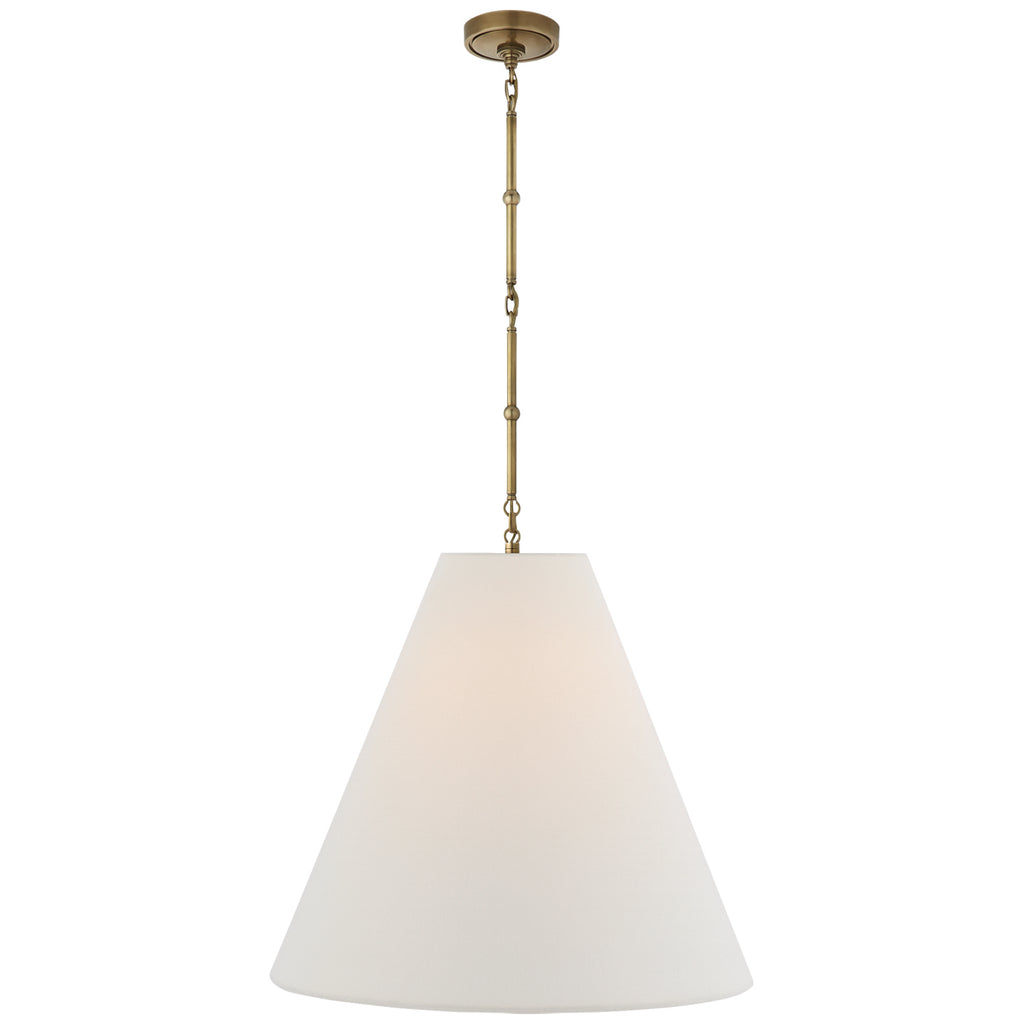 Visual Comfort Signature Canada - TOB 5014HAB-L - Two Light Hanging Lantern - Goodman - Hand-Rubbed Antique Brass