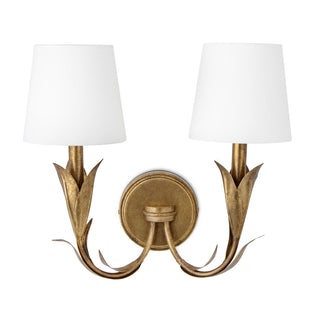 River Reed Two Light Wall Sconce