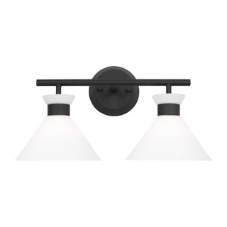 Visual Comfort Studio Canada - DJV1012MBK - Two Light Bath - Belcarra - Midnight Black