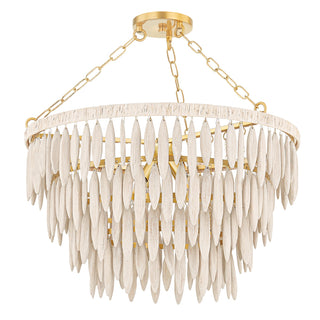 Tiffany Four Light Chandelier