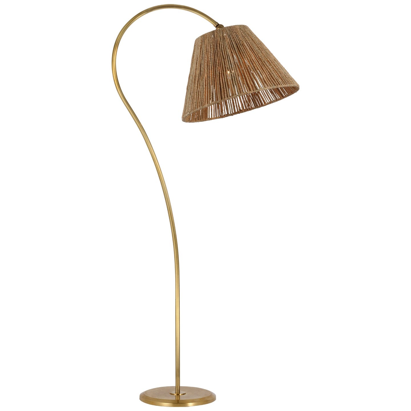 Visual Comfort Signature Canada - AL 1060HAB-NAB - LED Floor Lamp - Dume - Hand-Rubbed Antique Brass