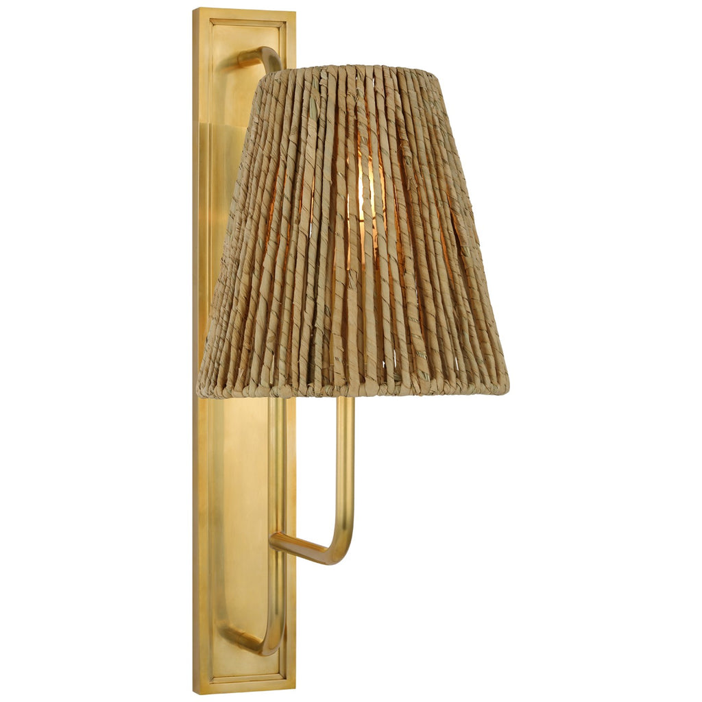 Visual Comfort Signature Canada - AL 2061HAB-NAB - LED Wall Sconce - Rui - Hand-Rubbed Antique Brass