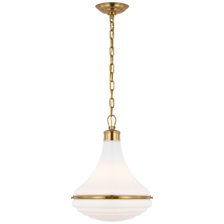 Visual Comfort Signature Canada - AL 5070HAB-WG - LED Pendant - Wesley - Hand-Rubbed Antique Brass