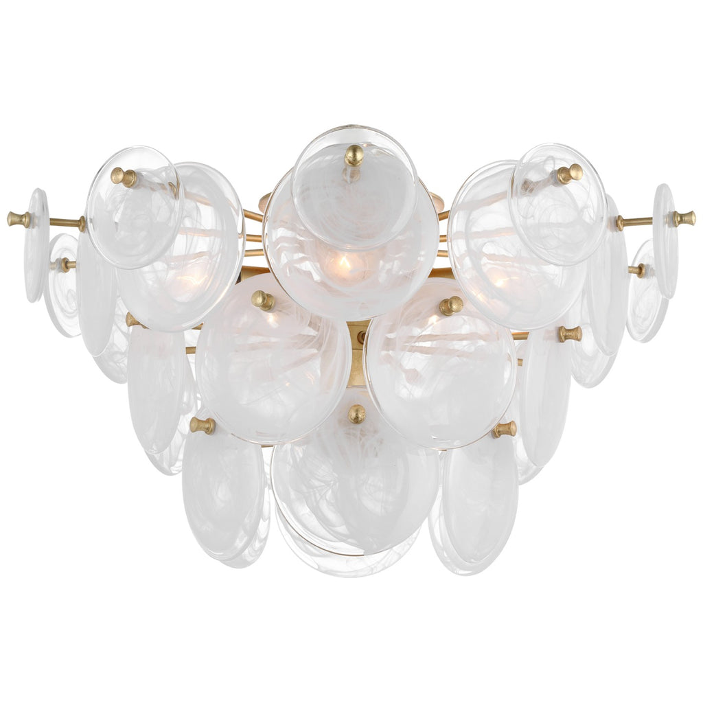 Visual Comfort Signature Canada - ARN 4451G-WSG - LED Flush Mount - Loire - Gild