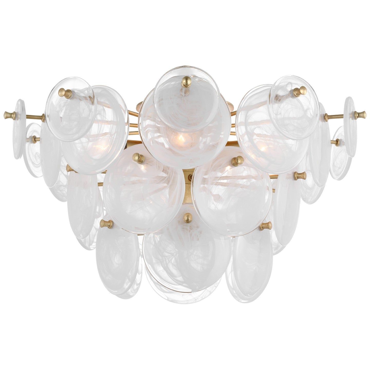 Visual Comfort Signature Canada - ARN 4451G-WSG - LED Flush Mount - Loire - Gild