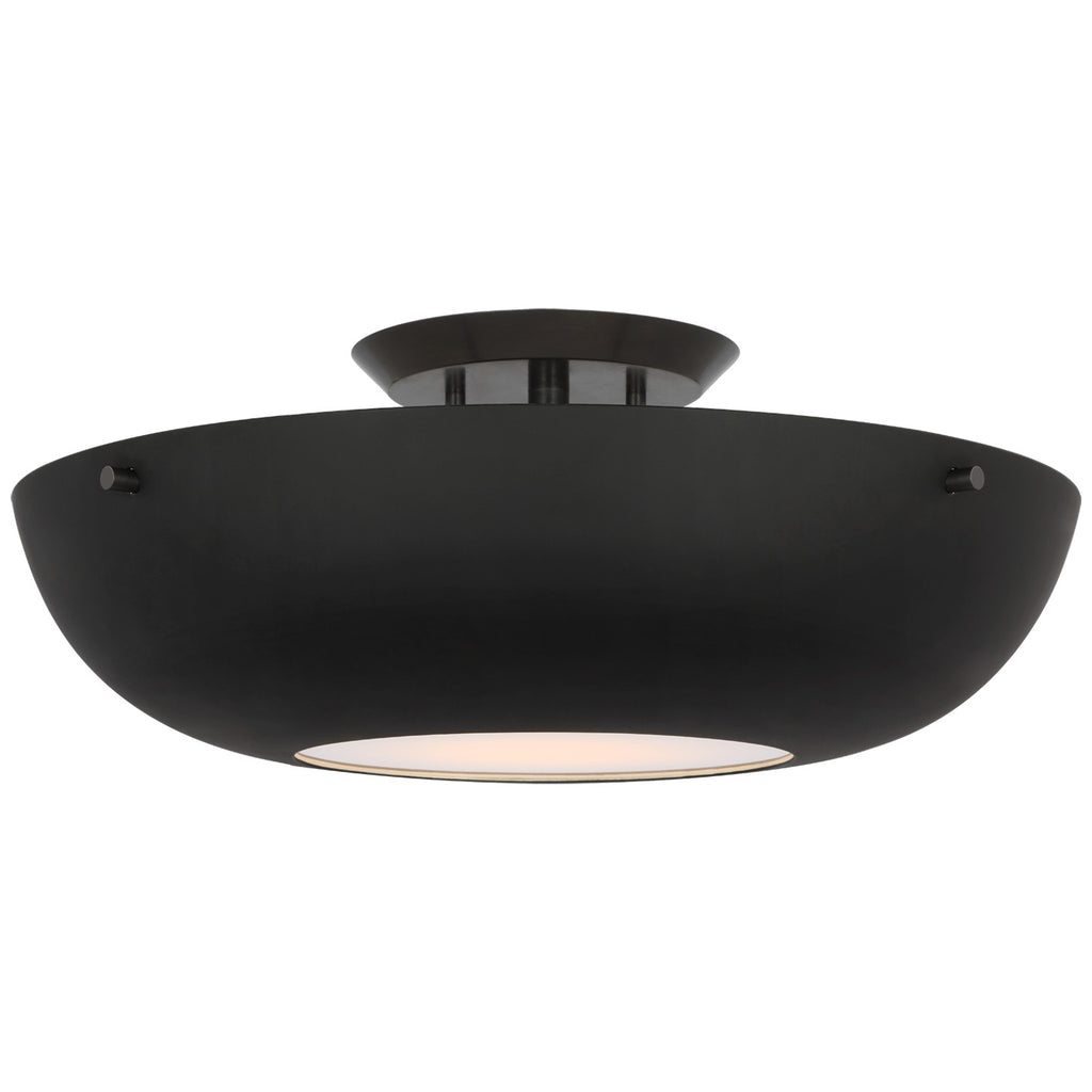 Visual Comfort Signature Canada - ARN 4520BZ-BLK - LED Flush Mount - Valencia - Bronze