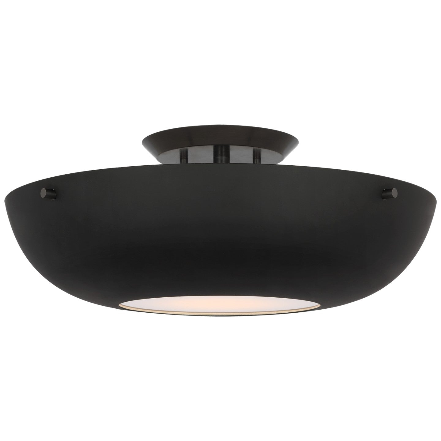 Visual Comfort Signature Canada - ARN 4520BZ-BLK - LED Flush Mount - Valencia - Bronze