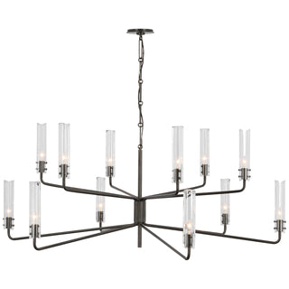 Visual Comfort Signature Canada - ARN 5486BZ-CG - LED Chandelier - Casoria - Bronze