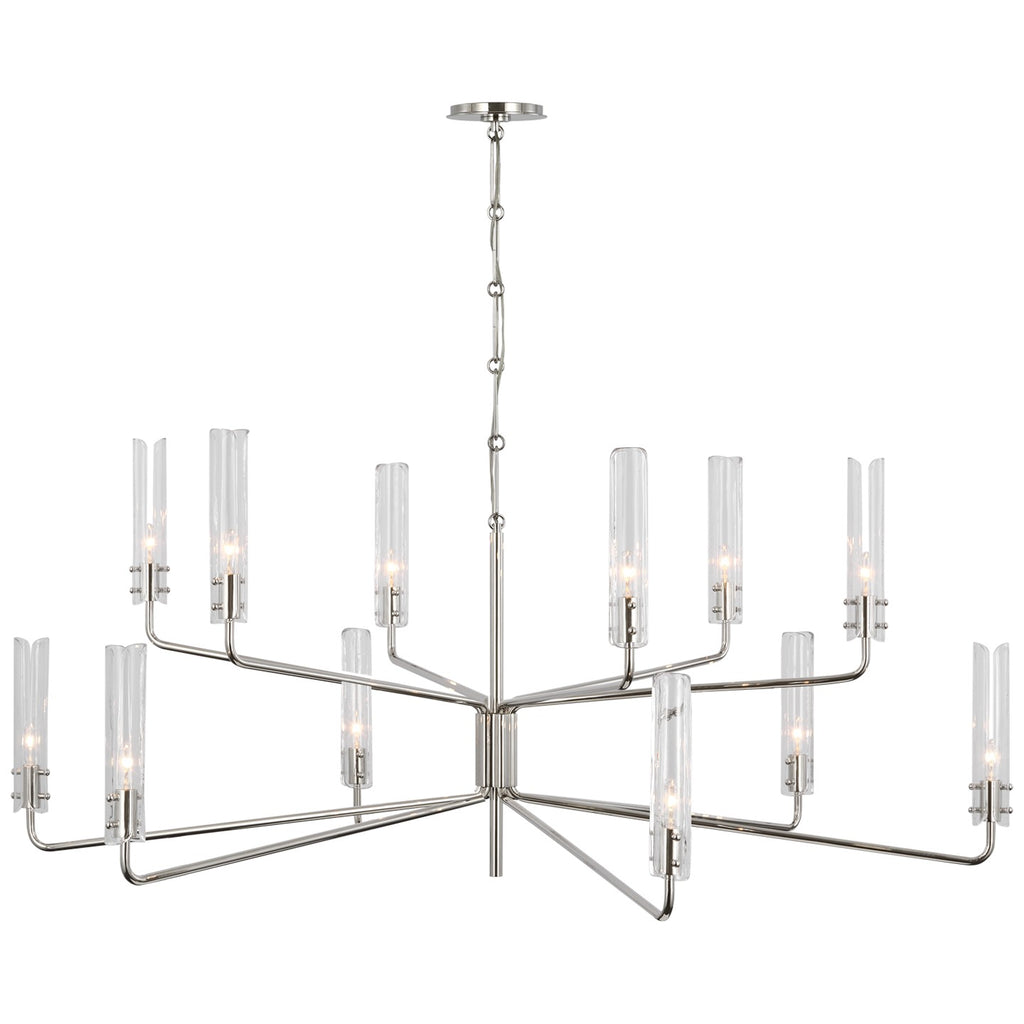 Visual Comfort Signature Canada - ARN 5486PN-CG - LED Chandelier - Casoria - Polished Nickel