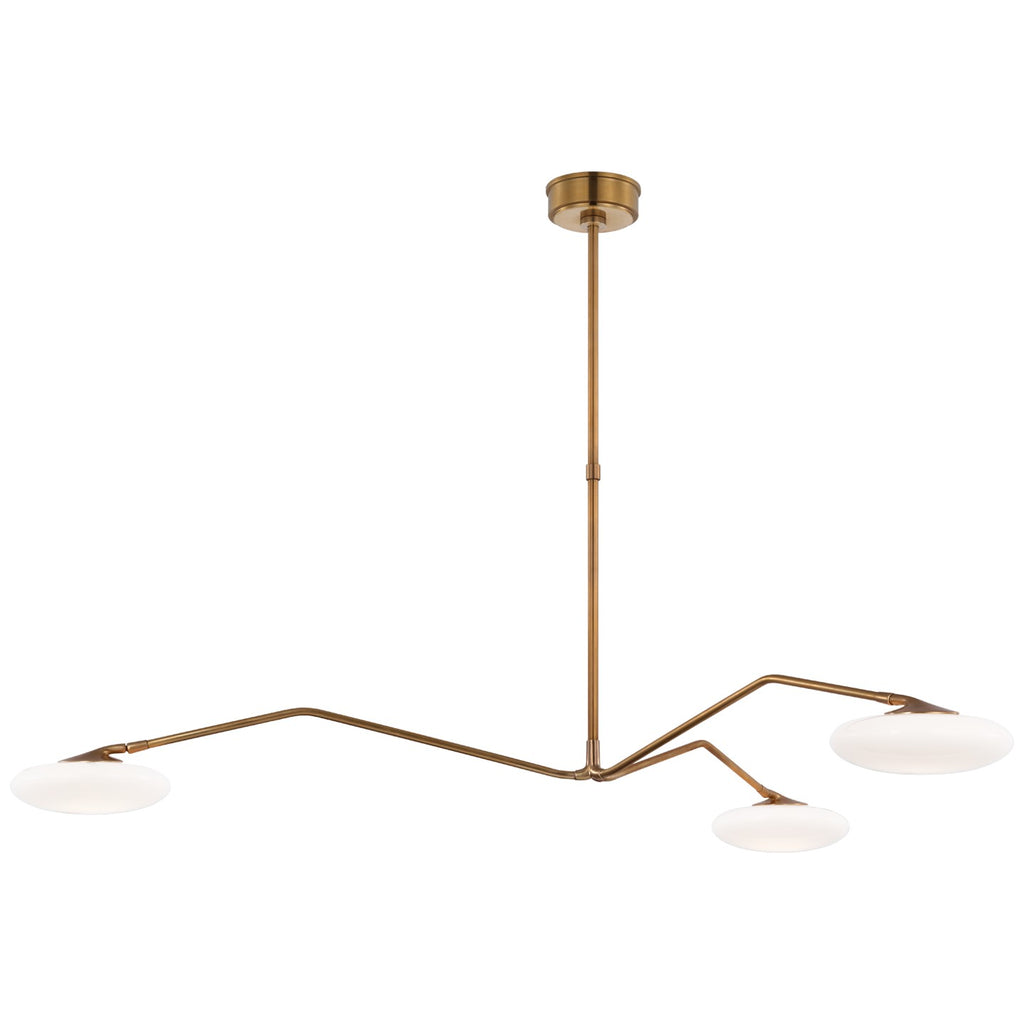 Visual Comfort Signature Canada - CD 5010SB-WG - LED Chandelier - Brindille - Soft Brass