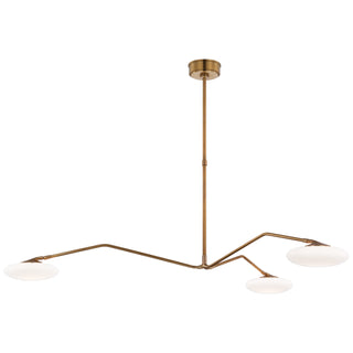 Visual Comfort Signature Canada - CD 5010SB-WG - LED Chandelier - Brindille - Soft Brass