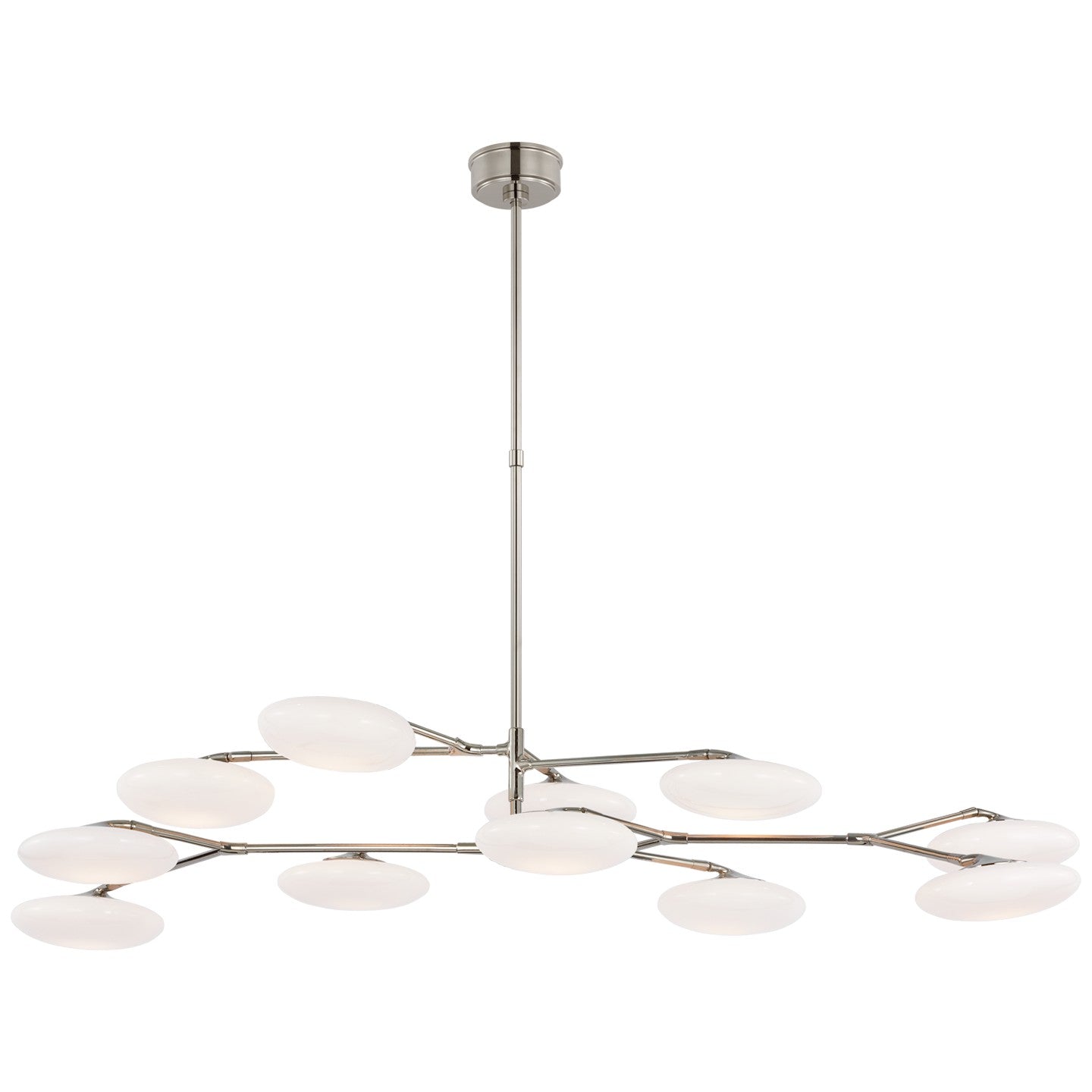 Visual Comfort Signature Canada - CD 5018PN-WG - LED Chandelier - Brindille - Polished Nickel