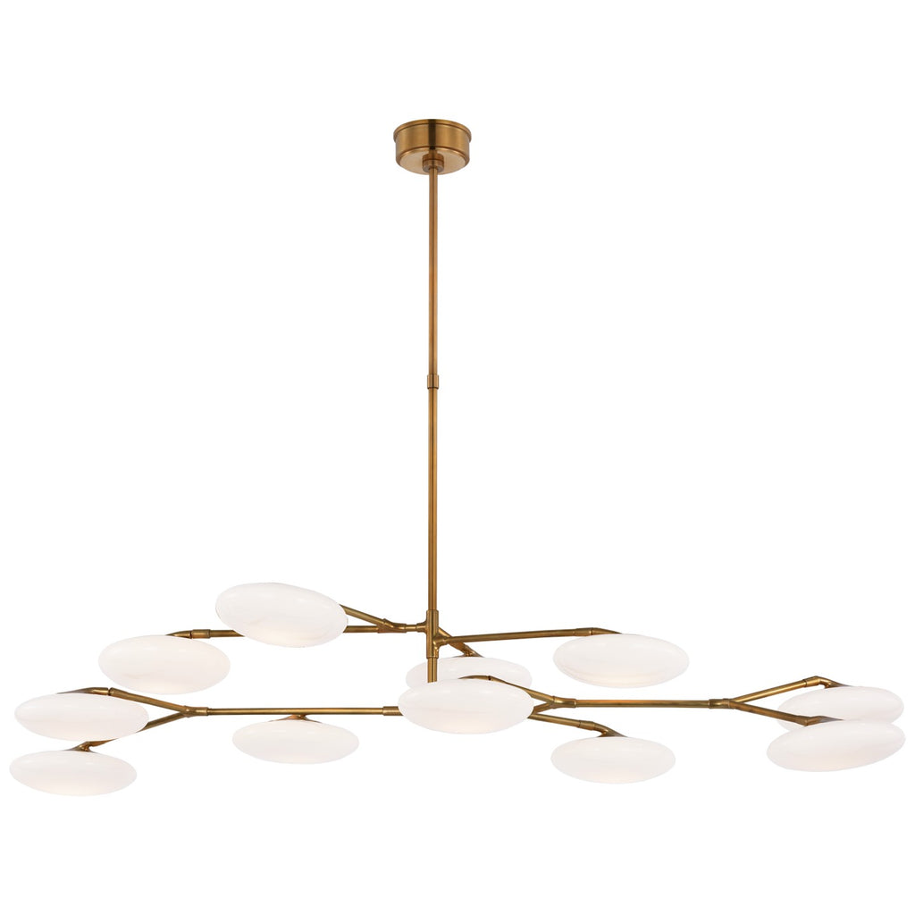 Visual Comfort Signature Canada - CD 5018SB-WG - LED Chandelier - Brindille - Soft Brass