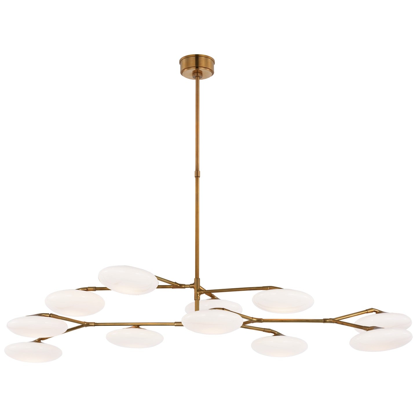 Visual Comfort Signature Canada - CD 5018SB-WG - LED Chandelier - Brindille - Soft Brass