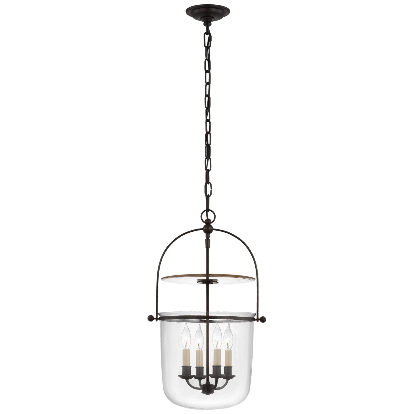 Visual Comfort Signature Canada - CHC 2269AI-CG - Four Light Lantern - Lorford - Aged Iron