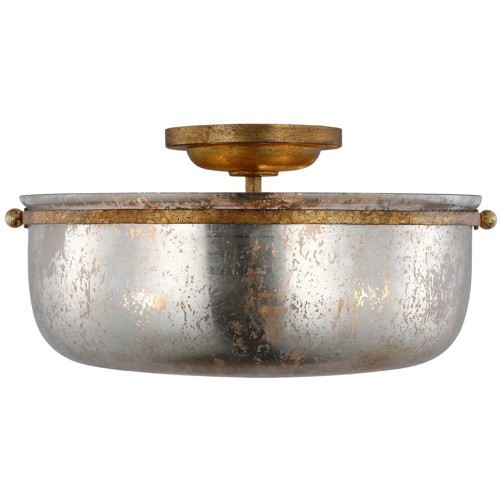 Visual Comfort Signature Canada - CHC 4269GI-MG - LED Semi-Flush Mount - Lorford - Gilded Iron