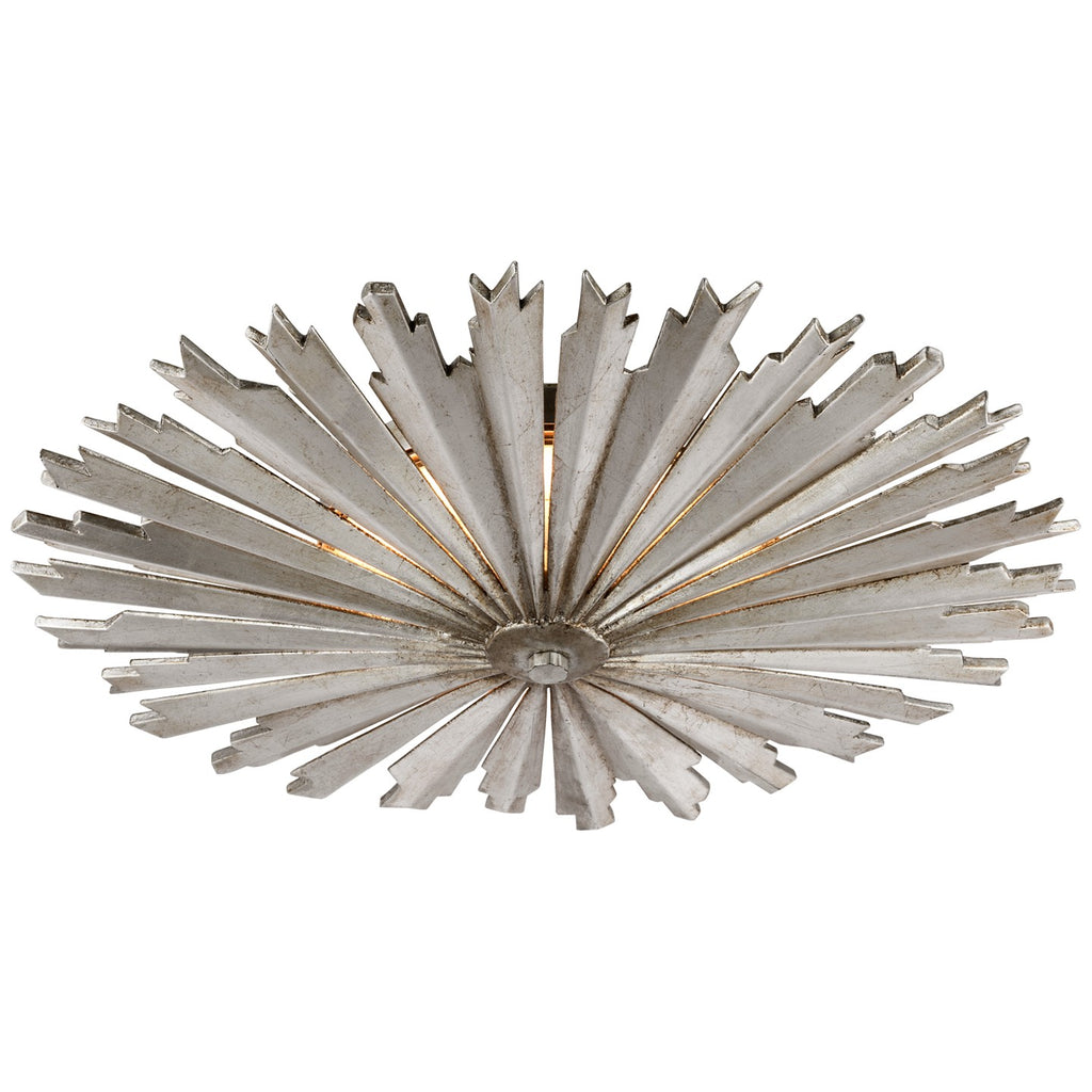 Visual Comfort Signature Canada - CHC 4400BSL - LED Flush Mount - Claymore - Burnished Silver Leaf