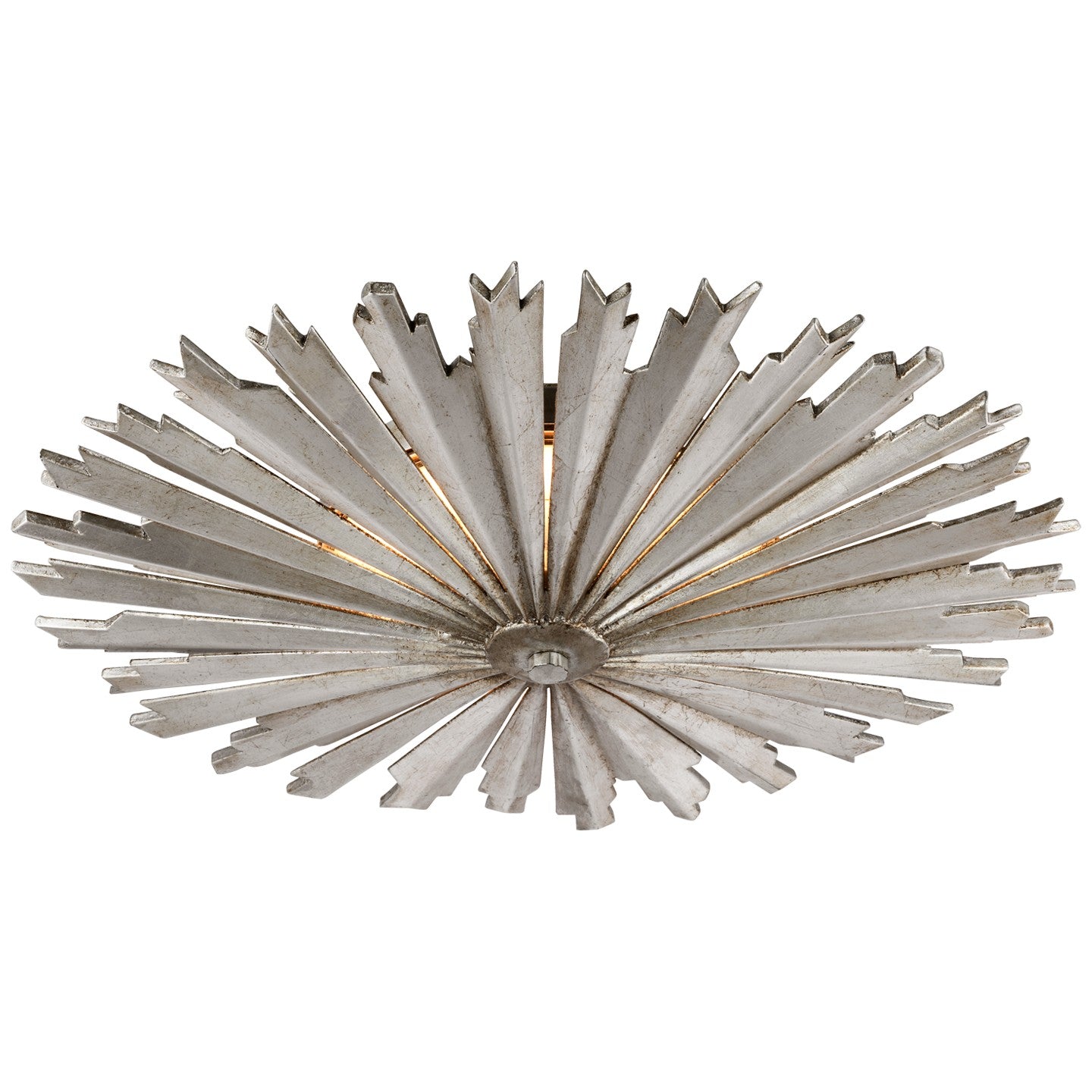 Visual Comfort Signature Canada - CHC 4400BSL - LED Flush Mount - Claymore - Burnished Silver Leaf