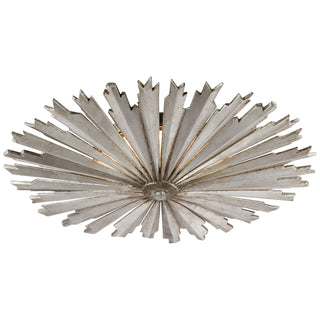 Visual Comfort Signature Canada - CHC 4400BSL - LED Flush Mount - Claymore - Burnished Silver Leaf
