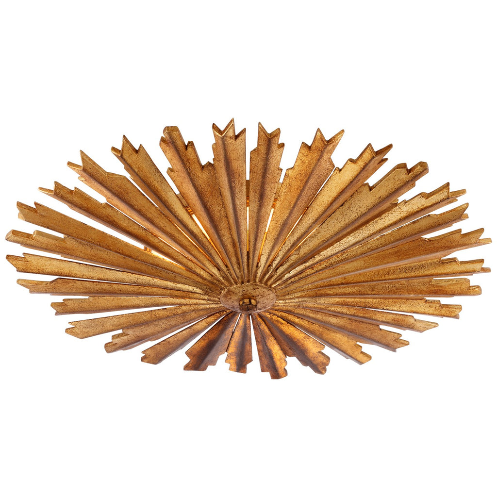 Visual Comfort Signature Canada - CHC 4400GI - LED Flush Mount - Claymore - Gilded Iron