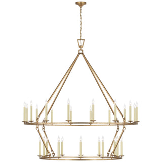 Visual Comfort Signature Canada - CHC 5277GI - LED Chandelier - Darlana Ring - Gilded Iron