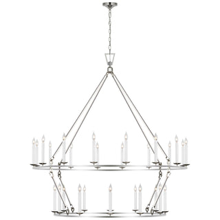 Visual Comfort Signature Canada - CHC 5277PN - LED Chandelier - Darlana Ring - Polished Nickel