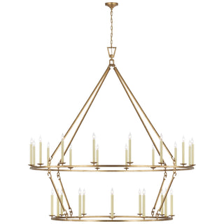 Visual Comfort Signature Canada - CHC 5278GI - LED Chandelier - Darlana Ring - Gilded Iron