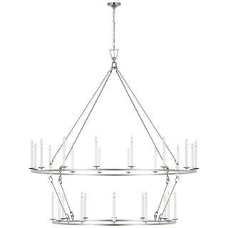 Visual Comfort Signature Canada - CHC 5278PN - LED Chandelier - Darlana Ring - Polished Nickel