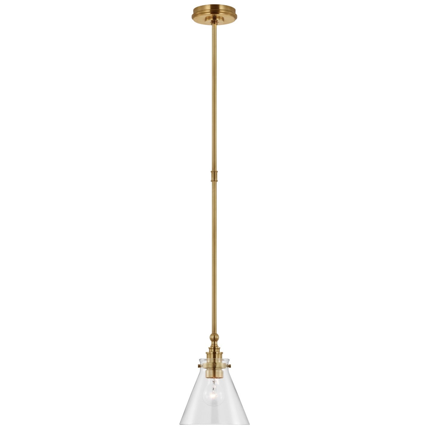 Visual Comfort Signature Canada - CHC 5525AB-CG - LED Pendant - Parkington - Antique-Burnished Brass