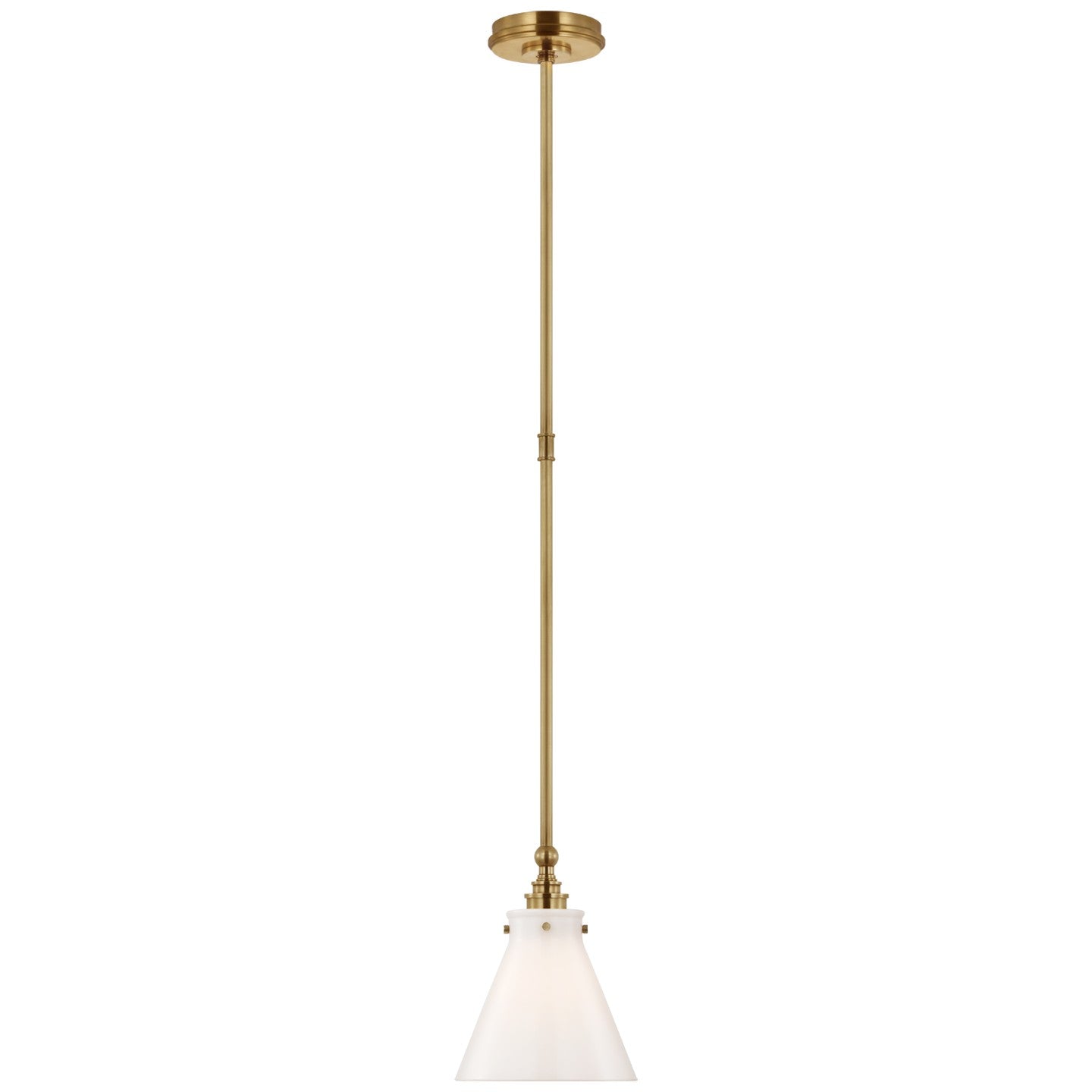 Visual Comfort Signature Canada - CHC 5525AB-WG - LED Pendant - Parkington - Antique-Burnished Brass