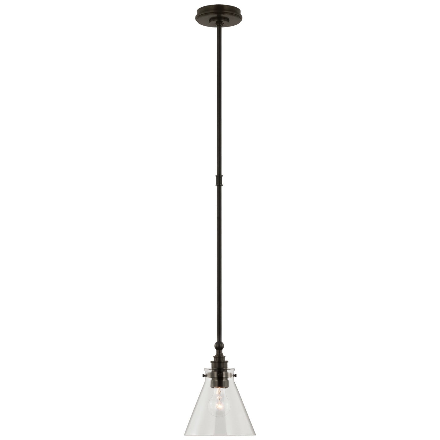 Visual Comfort Signature Canada - CHC 5525BZ-CG - LED Pendant - Parkington - Bronze