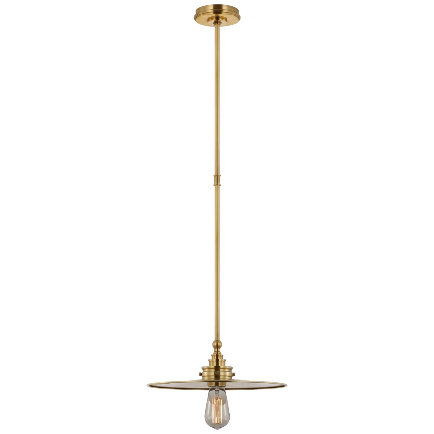 Visual Comfort Signature Canada - CHC 5526AB - LED Pendant - Parkington - Antique-Burnished Brass