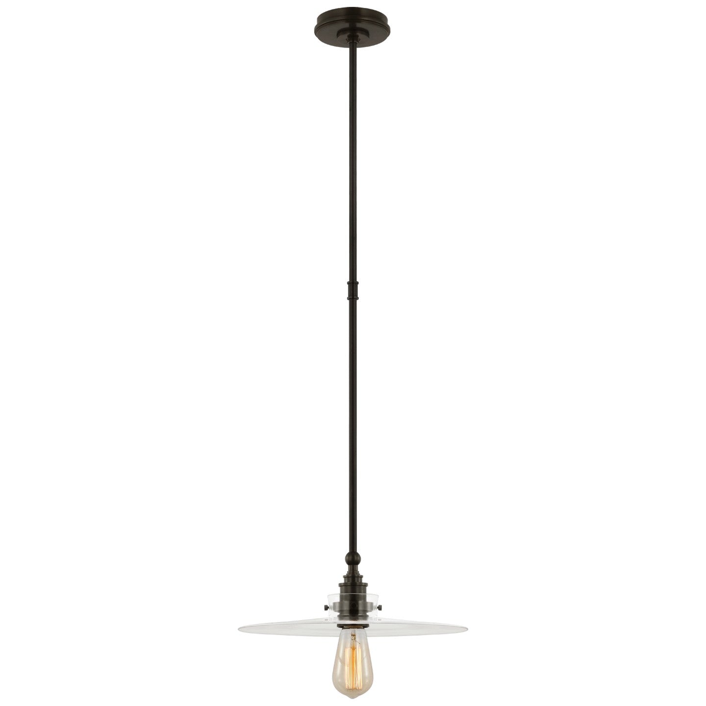 Visual Comfort Signature Canada - CHC 5526BZ-CG - LED Pendant - Parkington - Bronze