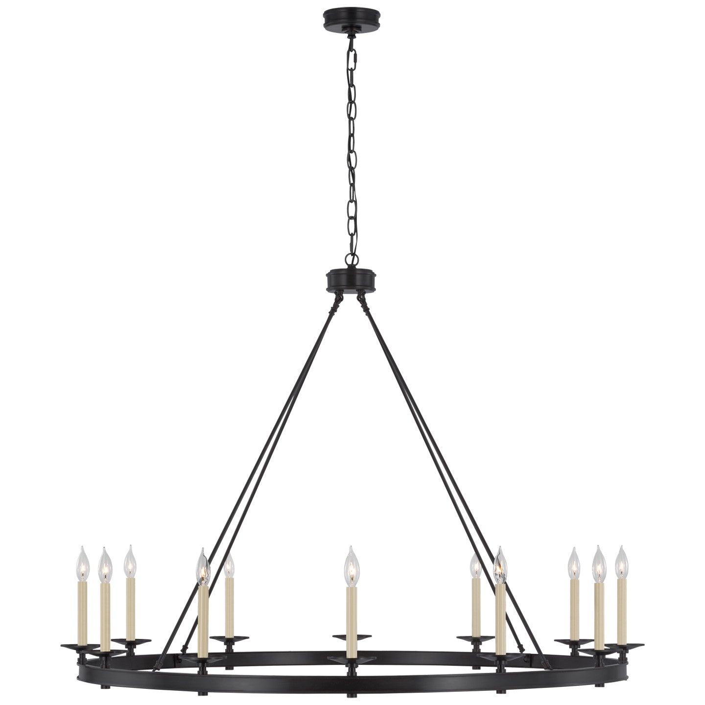 Visual Comfort Signature Canada - CHC 5614BZ - LED Chandelier - Launceton - Bronze