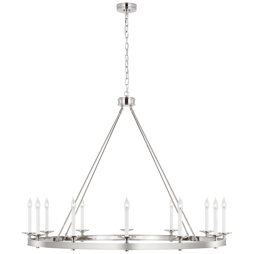 Visual Comfort Signature Canada - CHC 5614PN - LED Chandelier - Launceton - Polished Nickel
