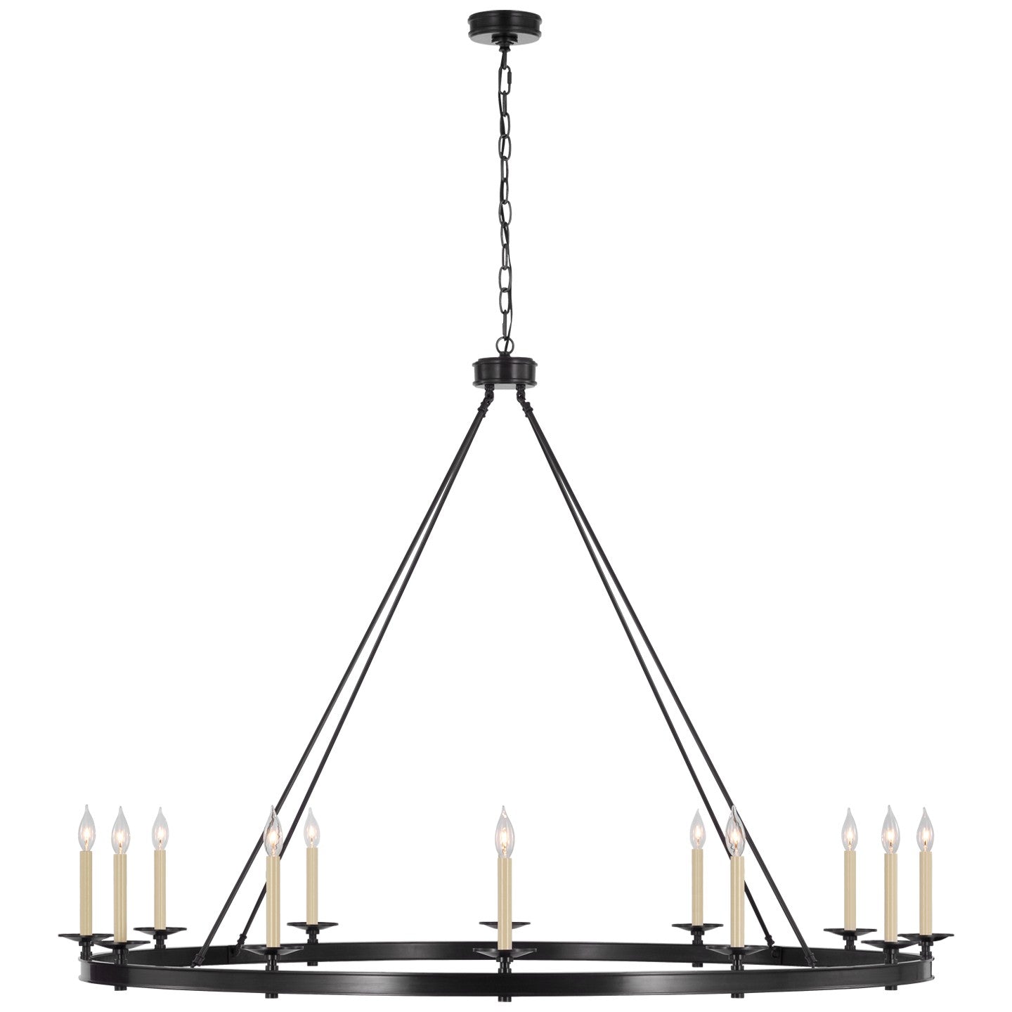 Visual Comfort Signature Canada - CHC 5615BZ - LED Chandelier - Launceton - Bronze