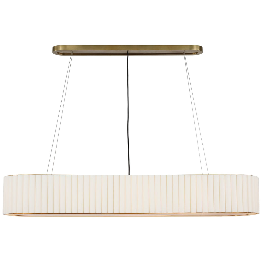Visual Comfort Signature Canada - IKF 5445HAB-L - LED Linear Chandelier - Palati - Hand-Rubbed Antique Brass