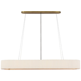 Visual Comfort Signature Canada - IKF 5446HAB-L - LED Linear Chandelier - Palati - Hand-Rubbed Antique Brass