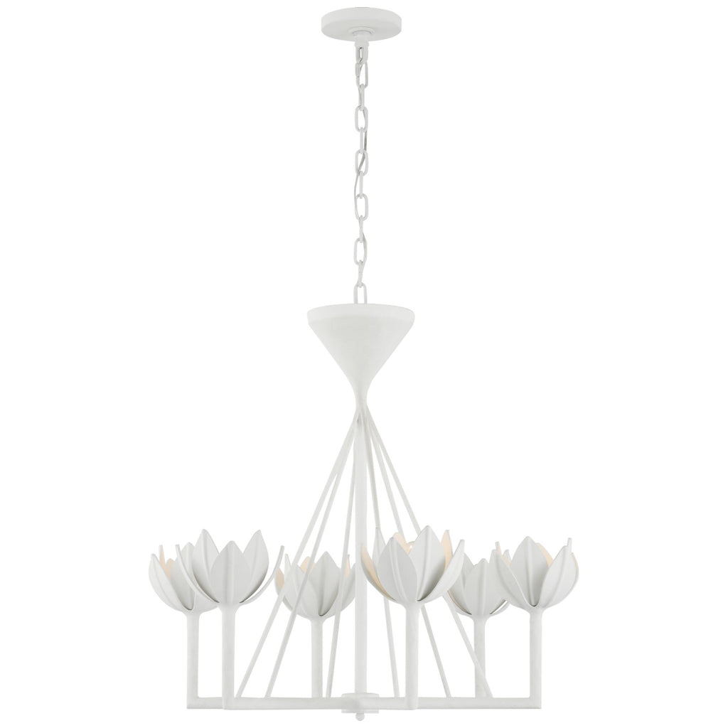 Visual Comfort Signature Canada - JN 5007PW - LED Chandelier - Alberto - Plaster White