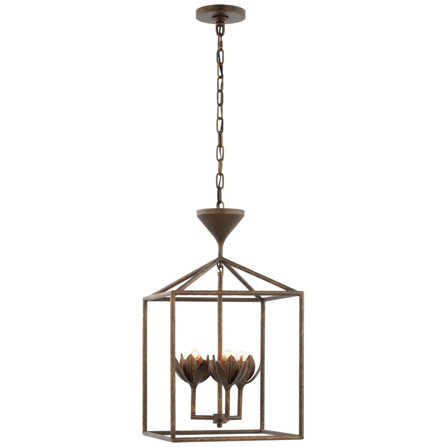 Visual Comfort Signature Canada - JN 5301ABL - LED Pendant - Alberto - Antique Bronze Leaf