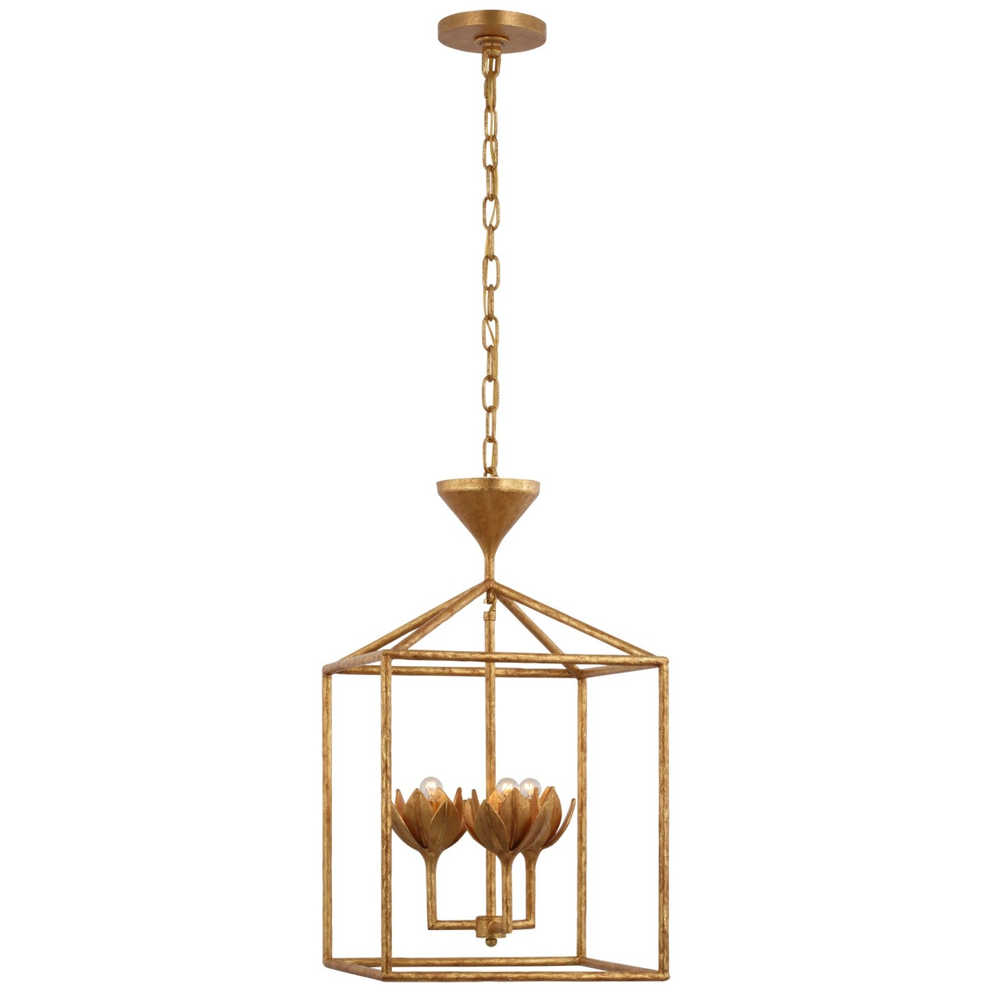 Visual Comfort Signature Canada - JN 5301AGL - LED Pendant - Alberto - Antique Gold Leaf