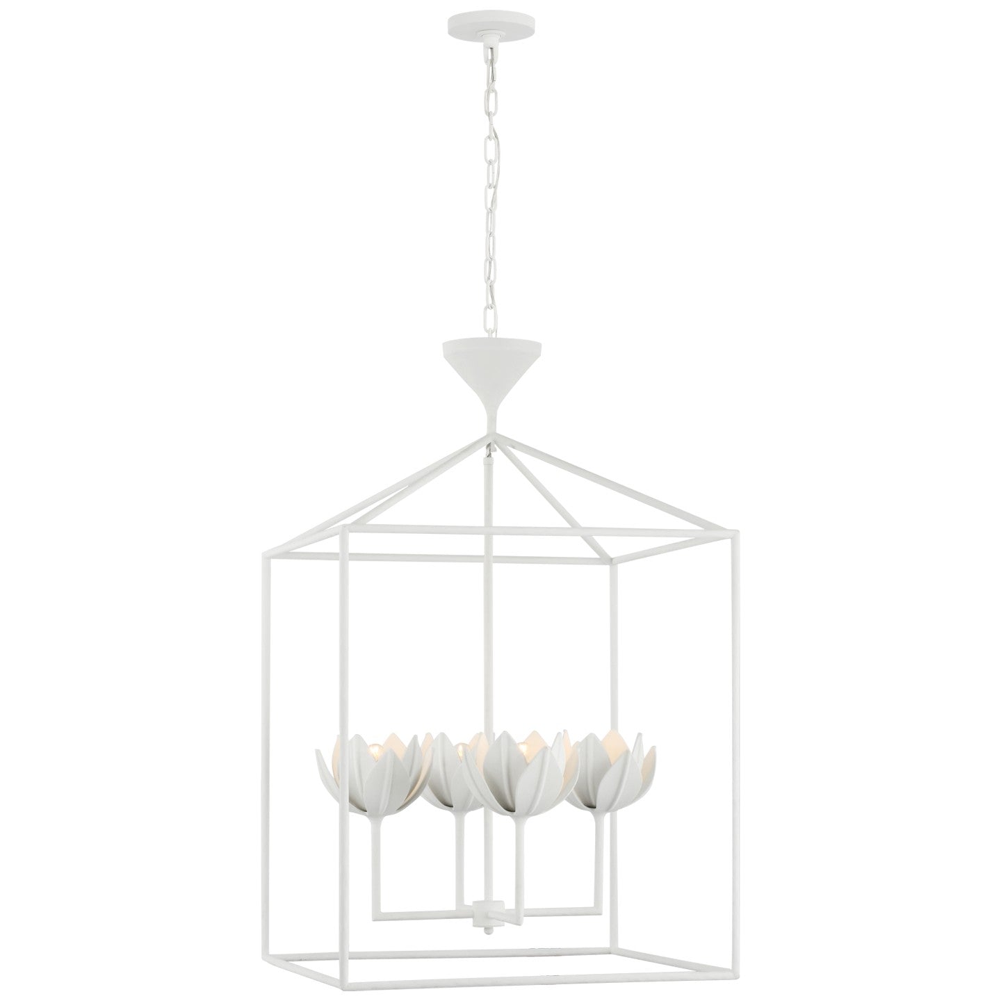 Visual Comfort Signature Canada - JN 5303PW - LED Pendant - Alberto - Plaster White