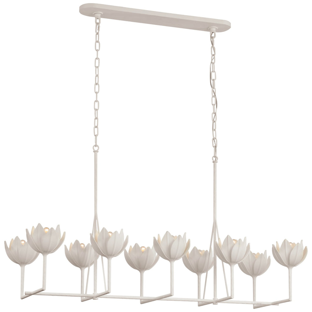 Visual Comfort Signature Canada - JN 5313PW - LED Linear Chandelier - Alberto - Plaster White
