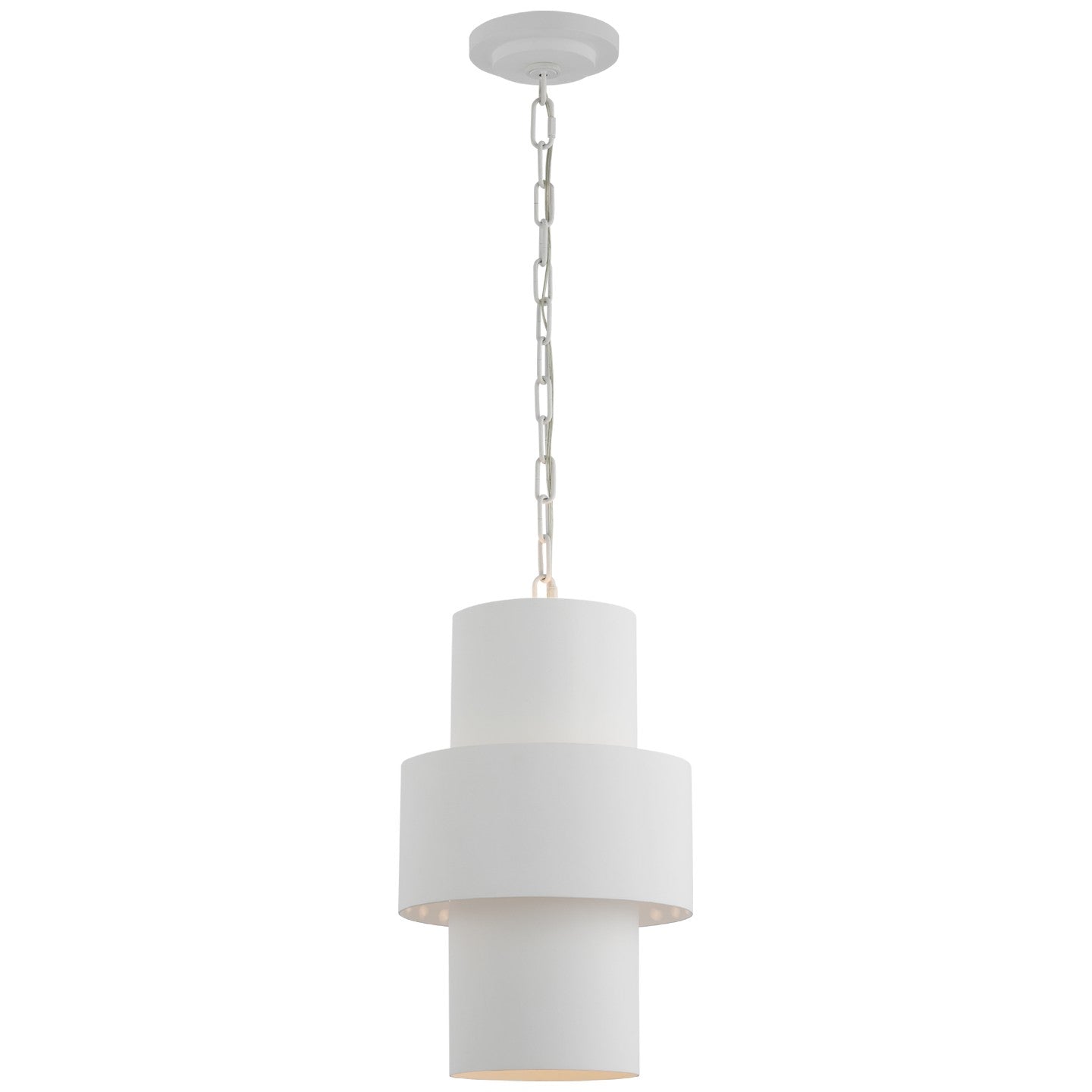 Visual Comfort Signature Canada - JN 5330PW - LED Pendant - Chalmette - Plaster White